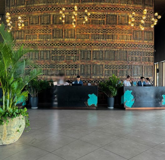 뉴월드리조트체크인카운터