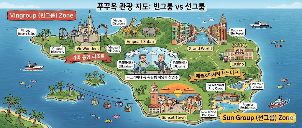 푸꾸옥관광지도