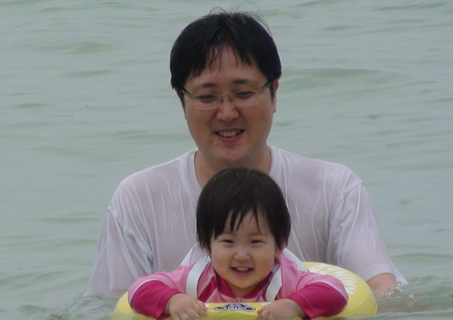 사이판의소은이와아빠